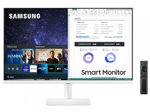 Samsung S27AM501NU - 27 colos FHD VA HDR10 SMART Fehér monitor távirányítóval 