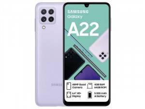 Samsung Galaxy A22 A225 128GB 4GB Dual-SIM Lila Okostelefon