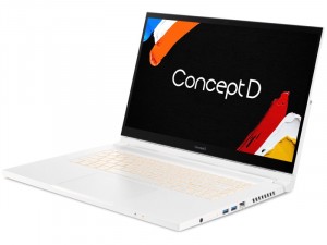 Acer ConceptD 3 Ezel CC315-73P-7428 - 15.6 FHD Érintőkijelzős, Intel® Core™ i7 Processzor-11800H, 16GB DDR4, 1TB SSD, NVIDIA Quadro T1200 4GB, Win11 Pro, Fehér laptop