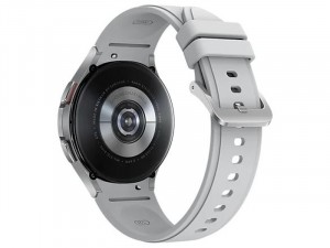 Samsung Galaxy Watch 4 Classic R890 Bluetooth Rozsdamentes Acél házas 46mm Ezüst Okosóra, Ezüst sportszíjjal