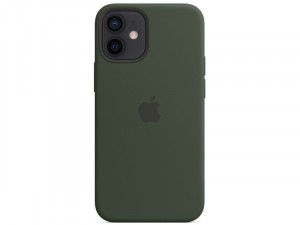 Apple iPhone 12 mini Eredeti Apple MagSafe Ciprus Zöld Szilikon tok