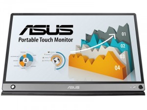 Asus ZenScreen MB16AMT - 15,6 colos WLED IPS FHD Érintőkijelzős - Hordozható Szürke monitor