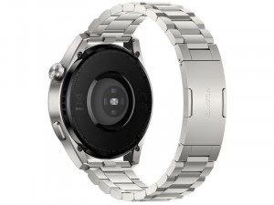 Huawei Watch 3 Pro 48mm Titánium Szürke Okosóra Titánium Ezüst szíjjal