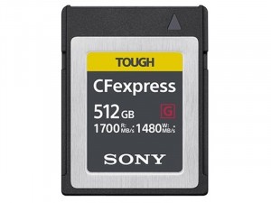 Sony CEB-G sorozatú CFexpress Type B 512GB CompactFlash