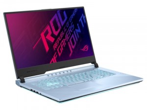 ASUS ROG STRIX G731GU-EV147 Refurbished 17,3 FHD Intel® Core™ i7 Processzor-9750H, 8GB, 512GB NVME SSD, GeForce GTX 1660 Ti 6GB, Linux, Gleccser kék laptop