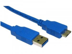Goobay Usb3.0 - Micro B, 1m Kék kábel