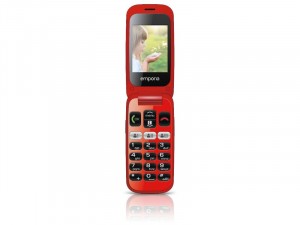 Emporia ONE V200 2G Fekete-Piros Mobiltelefon