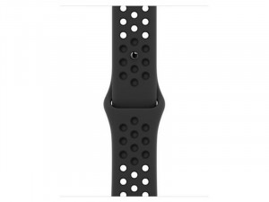 Apple Watch Nike Series 7 GPS 41mm Fekete Alumínium Ház Antracit-Fekete Sportszíjjal