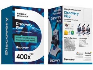 Discovery Pico Terra mikroszkóp és könyv
