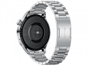 Huawei Watch 3 ELITE 46mm Rozsdamentes Acél Ezüst Okosóra Rozsdamentes Aceél szíjjal