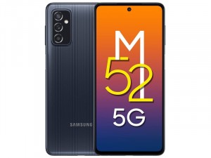 Samsung Galaxy M52 5G M526 128GB 6GB Dual-SIM Fekete Okostelefon