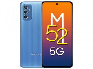 Samsung Galaxy M52 5G M526 128GB 6GB Dual-SIM Jégkék Okostelefon