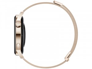 Huawei Watch GT 3 42mm Arany Rozsdamentes Acél Okosóra Arany milánói szíjjal
