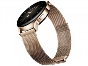 Huawei Watch GT 3 42mm Arany Rozsdamentes Acél Okosóra Arany milánói szíjjal