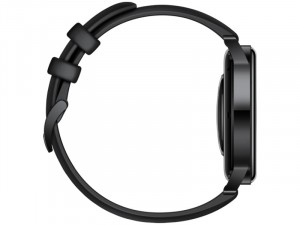 Huawei Watch GT 3 42mm Fekete Rozsdamentes Acél Okosóra Fekete szilikon szíjjal