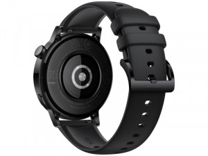 Huawei Watch GT 3 42mm Fekete Rozsdamentes Acél Okosóra Fekete szilikon szíjjal