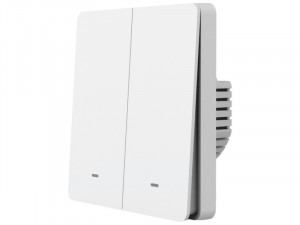 GOSUND SW9 Smart Wi-Fi-s, 230V, max. 10A kétbillentyűs fali kapcsoló