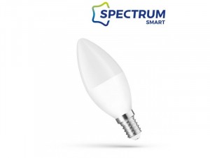 SpectrumLED 5W/410Lm/CCT+DIM/IP20/E14 WiFi LED gyertya led fényforrás