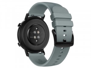 Huawei Watch GT 2 Sport 42mm Fekete Okosóra Cián színű sportszíjjal