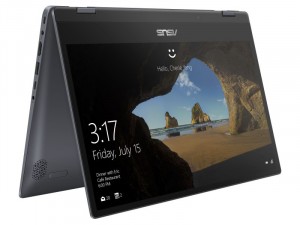 ASUS Vivobook FLIP 14 TP412FA-EC714T,14 FHD-TOUCH, Intel® Core™ i3 Processzor-10110U, 8GB, 256GB SSD, Win10 S, Szürke laptop