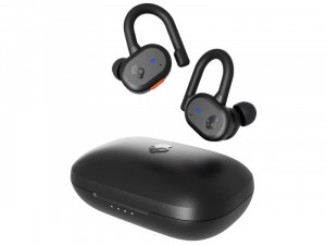Skullcandy PUSH ACTIVE , Bluetooth, TWS, Fekete-Narancssárga fülhallgató