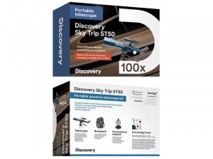 Discovery Sky Trip ST50 teleszkóp és könyv