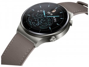 Huawei Watch GT 2 Pro Classic 46mm Okosóra Szürke Bőr szíjjal