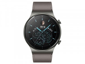 Huawei Watch GT 2 Pro Classic 46mm Okosóra Szürke Bőr szíjjal