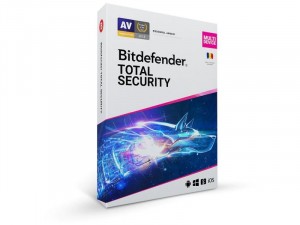 Bitdefender Total Security - 1 év, 5 eszköz vírusirtó szoftver