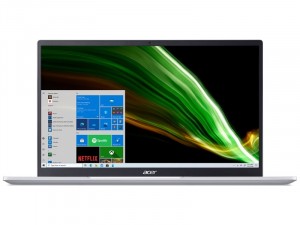 Acer Swift SF314-511-3928 - 14 Matt IPS FHD, Intel® Core™ i3-1115G4, 8GB, 512GB SSD, Intel® UHD Graphics, Win10 Home, Ezüst Laptop