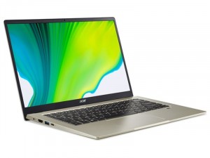 Acer Swift SF114-34-P484 - 14 Matt IPS FHD, Intel® Pentium® Silver N6000, 8GB, 512GB SSD, Intel® UHD Graphics, Win11 Home, Arany Laptop