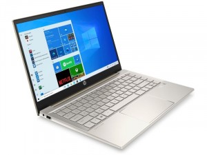 HP Pavilion 14-ec0011nh 14 FHD, AMD Ryzen 3-5300U, 8GB RAM, 256GB SSD, AMD Radeon Graphics, Win10, Arany laptop