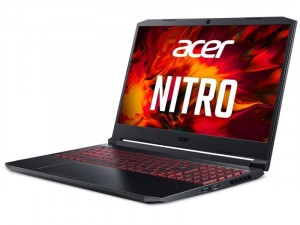 Acer Nitro AN515-55-56F5 - 15.6 FHD Matt IPS, Intel® Core™ i5 Processzor-10300H, 8GB DDR4, 512GB SSD M.2 PCI-e NVMe, NVIDIA GeForce GXT 1650 4GB, Linux, Fekete Laptop