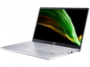 Acer Swift 3 SF314-43-R45G - 14 Matt IPS FHD, AMD® Ryzen™ 5-5500U, 16GB, 512GB SSD, AMD® Radeon™ Graphics, FreeDOS, Ezüst Laptop