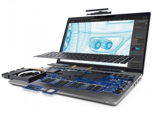 Dell Precision 3561 15.6 FHD Intel® Core™ i7 Processzor-11850H, 16GB RAM, 512GB SSD, NVIDIA RTX T600 4GB, Win11ProMUI Ezüst laptop