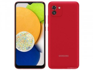 Samsung Galaxy A03 A035 64GB 4GB Dual-SIM Piros Okostelefon
