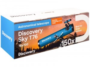 Discovery Sky T76 teleszkóp könyvvel