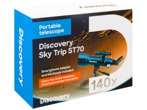 Discovery Sky Trip ST80 teleszkóp és könyv