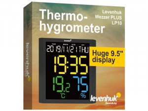 Levenhuk Wezzer PLUS LP10 hőmérséklet- és páratartalom-mérő