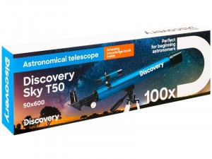 Discovery Sky T50 teleszkóp könyvvel