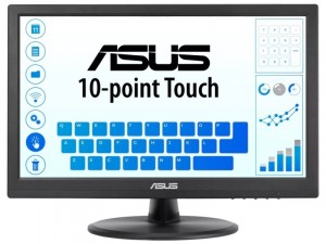 Asus VT168HR - 15.6 colos WXGA LED TN Fekete érintőképernyős monitor