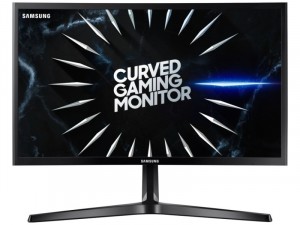 Samsung C24RG50FZR - 24 colos FHD LED VA 144Hz Ívelt kijelzős Kék-szürke gamer monitor