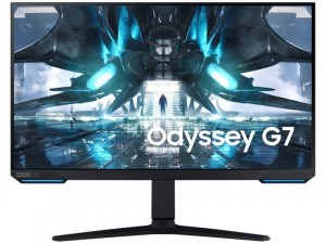 Samsung Odyssey G7 S28AG700NU - 28 colos Ívelt 144Hz UHD IPS Fekete-Kék monitor