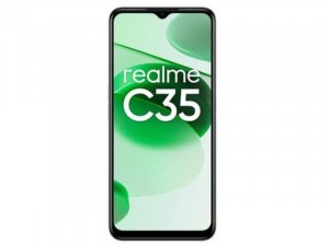 Realme C35 128GB 4GB Dual-SIM Ragyogó Zöld Okostelefon