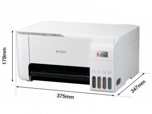 Epson EcoTank L3256 színes tintasugaras A4 MFP, WIFI Fehér nyomtató