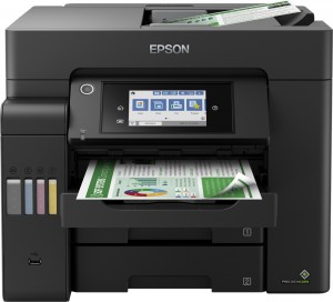 Epson EcoTank L6550 színes tintasugaras A4 MFP, DADF, duplex, LAN, WIFI, FAX Fekete nyomtató