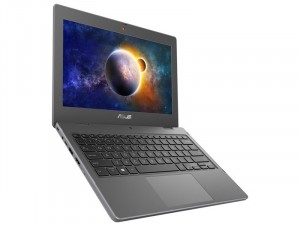 Asus BR1100FKA-BP0825R - 11,6 HD TOUCH, Intel® Celeron® Quad Core™ N5100, 4GB, 128GB eMMC, Intel® UHD Graphics, Win10 Pro Sötétszürke laptop