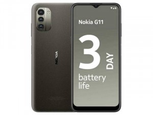 Nokia G11 32GB 3GB Dual-SIM Faszén színű Okostelefon 