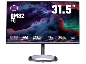 Cooler Master GM32-FQ-EU - 31.5 colos 165Hz-es QHD IPS Szürke Gamer monitor