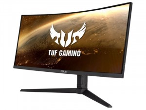 Asus TUF Gaming VG34VQL1B - 34 colos Ívelt kijelzős 165Hz WQHD VA WLED AMD FreeSync™ Premium HDR Fekete Gamer monitor